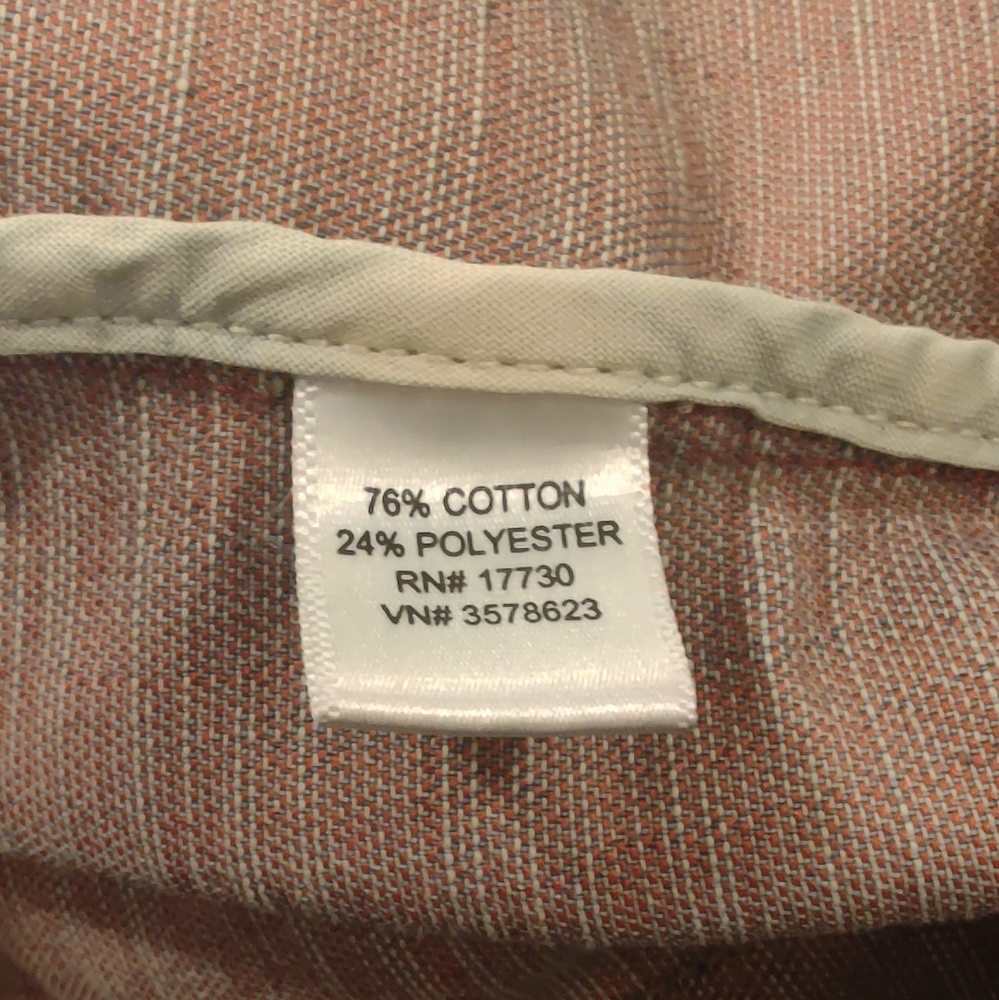 Cropped Denim Trucker Jacket - Washed Denim Blue  - Women's Size XL - XXL - Picture 11 of 12